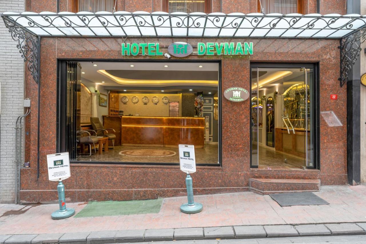 Hotel Devman Istanbul Bagian luar foto